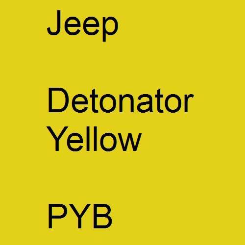 Jeep, Detonator Yellow, PYB.